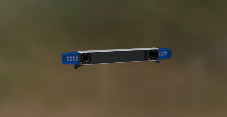 Хенш ДБС 2000 3D Модель .c4d .max .obj .3ds .fbx .stl .blend 