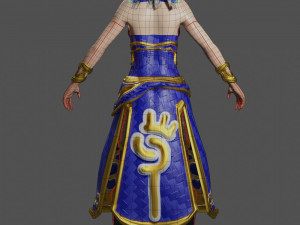 Female Character - Game Ready 3D Model