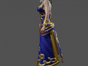 Female Character - Game Ready 3D Model