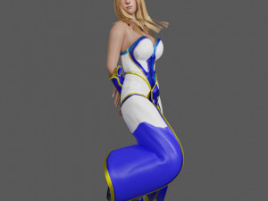Fantasy Princess Game ready for you 3D 模型