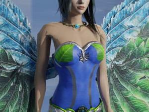 Fairy Enchantress 3D Character Game Ready 3D Model