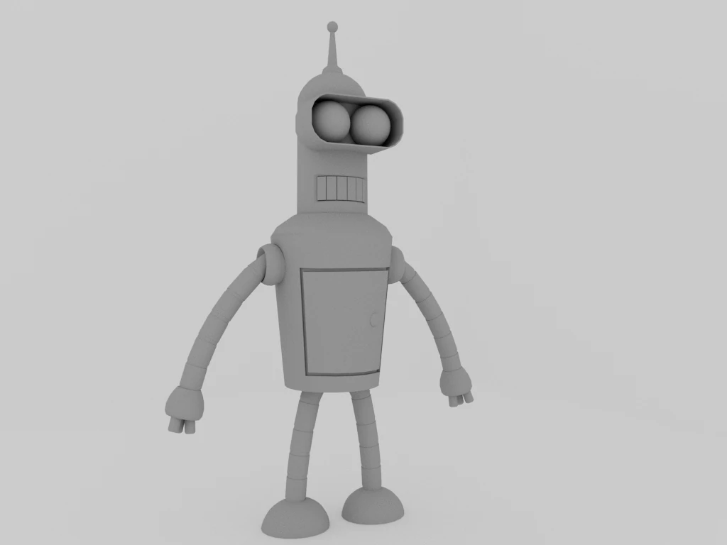 Bender Modello 3D .c4d .max .obj .3ds .fbx .stl .blend 