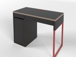 Ikea Micke Desk Model 3D