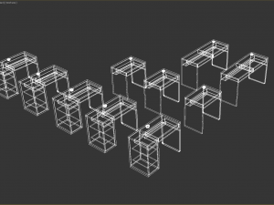 Ikea Micke Desk Model 3D