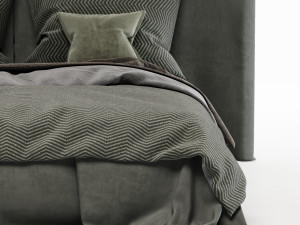 Bed Adairs Modern 3D Модель