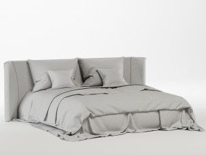 Bed Adairs Modern 3D Модель