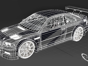 Bmvv m3 e46 3D Модель