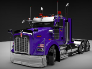 Kenworth T800 3D Model