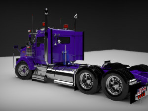 Kenworth T800 3D Model