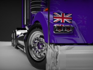 Kenworth T800 3D Model