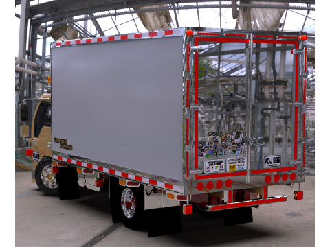 Chevrolet NPR 2003 3D Модель