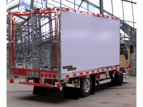 Chevrolet NPR 2003 3D Модель