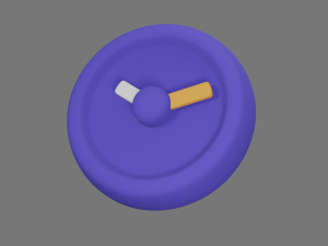 Wall clock low-poly 3Dモデル