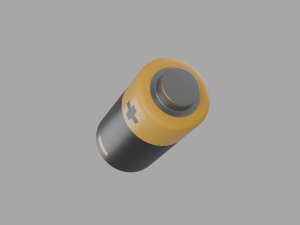 Battery low-poly 3D 模型