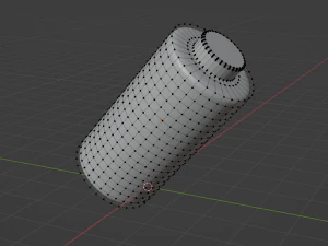 Battery low-poly 3D Model