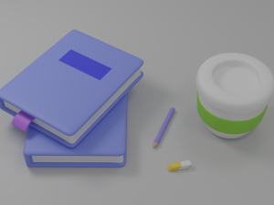Student set 3D मॉडल