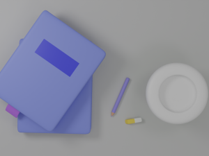 Student set 3D मॉडल