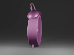 Alarm clock Low-poly 3D Model
