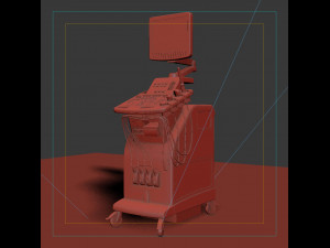 Medical - Ultrasound System 3Dモデル