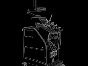 Medical - Ultrasound System 3D Model
