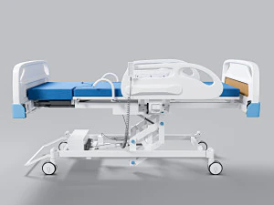 Hospital bed 3D Model