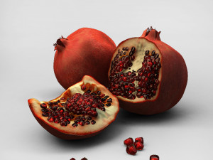 Pomegranate 3D Model