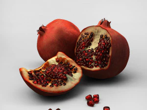 Pomegranate 3D Model