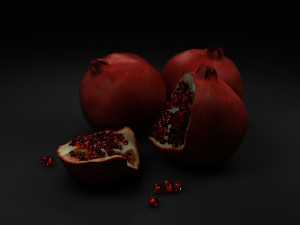 Pomegranate 3D Model
