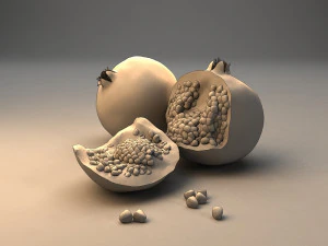 Pomegranate 3D Model