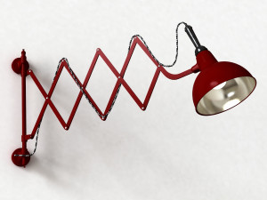 Wall Light 3D Модель
