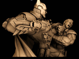 Batman Arkham Knight figure 3d Print Files Stl buy 1 get 2 models 3D Print Model