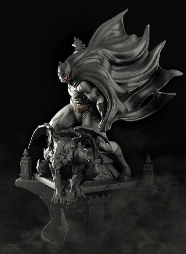 Batman Artstation STL buy 1 get 2 models 3D print model Modello di stampa 3D .c4d .max .obj .3ds .fbx .stl .blend 