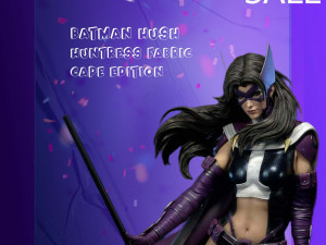 DC COMICS BATMAN HUSH HUNTRESS STL buy 1 get 2 models 3D print 3D Print Model