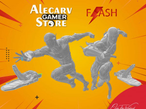 DC COMICS FLASH STAND ALONE STl Lbuy 1 get 2 models 3D print 3D Принт Модель