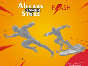 DC COMICS FLASH STAND ALONE STl Lbuy 1 get 2 models 3D print 3D Принт Модель
