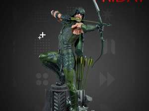 DC Comics Green Arrow Archer William buy 1 get 2 models 3D print 3D Print Model