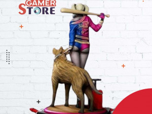 DC COMICS HARLEY QUINN STL CON HYENA compre 1 y obtenga 2 modelos Modelo de impresin 3D Modelo de impresión 3D