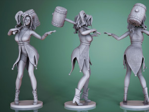 Figure harley quinn STL buy 1 get 2 models 3D print 3D Print Model