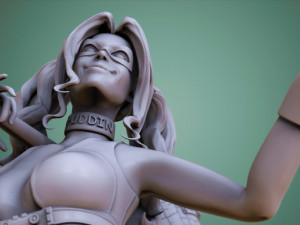 Figure harley quinn STL buy 1 get 2 models 3D print 3D Print Model