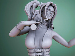 Figure harley quinn STL buy 1 get 2 models 3D print 3D Print Model
