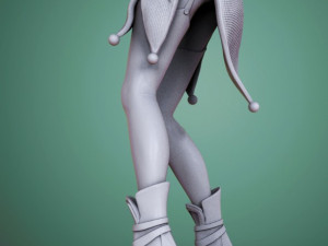 Figure harley quinn STL buy 1 get 2 models 3D print 3D Print Model