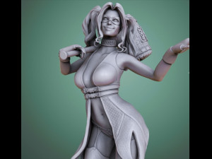 Figure harley quinn STL buy 1 get 2 models 3D print 3D Print Model