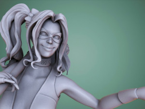 Figure harley quinn STL buy 1 get 2 models 3D print 3D Print Model