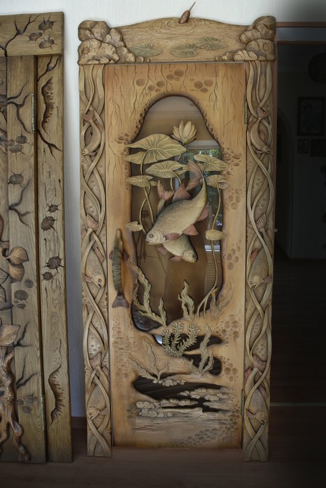 Door STL File for CNC buy 1 get 2 models Model Cetak 3D .c4d .max .obj .3ds .fbx .stl .blend 