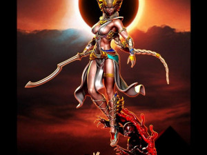 Sekhmet Ballares STL buy 1 get 2 models 3D print model 3D Print Model
