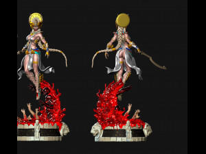 Sekhmet Ballares STL buy 1 get 2 models 3D print model 3D 프린트 모델