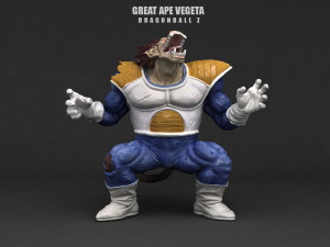 Figure Vegueta great Ape STL buy 1 get 2 models 3D print 3D Принт Модель