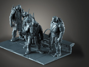 Figure Teenage Mutant Ninja Turtles STL buy 1 get 2 models 3D print Modelo de impresión 3D