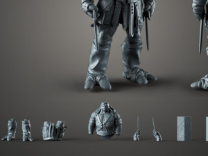 Figure Teenage Mutant Ninja Turtles STL buy 1 get 2 models 3D print Modelo de impresión 3D