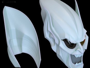 Green Goblin Helmet STL buy 1 get 2 models 3D print model 3D Print Model